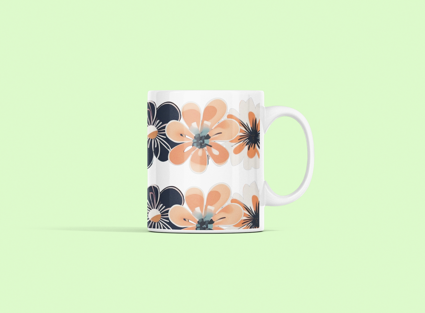 Floral Mugs