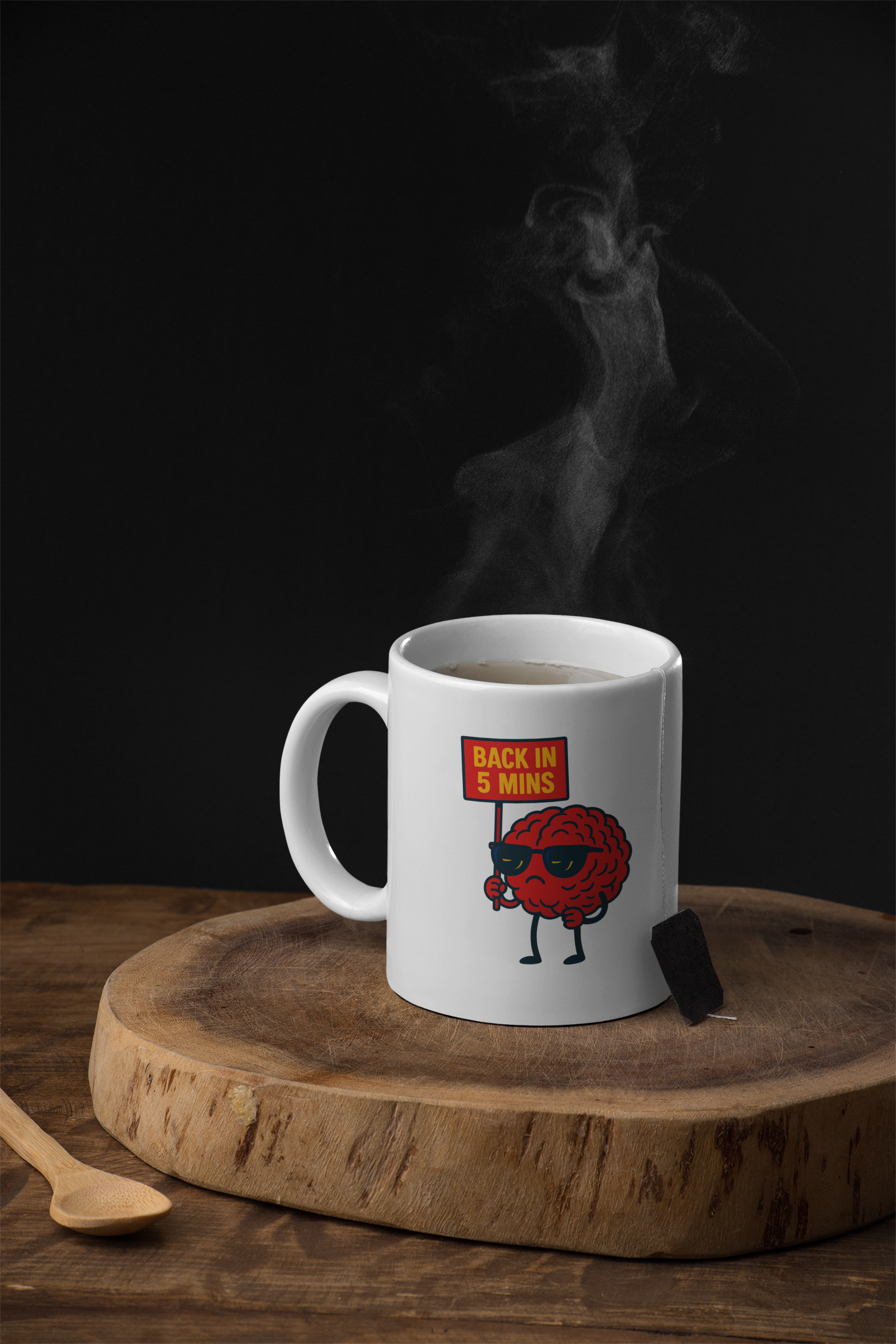 11oz Coffee Mug - Be back in 5mins