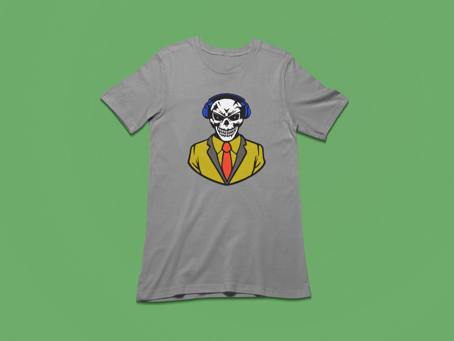 Animated DJ Skull Tees and Hoodies