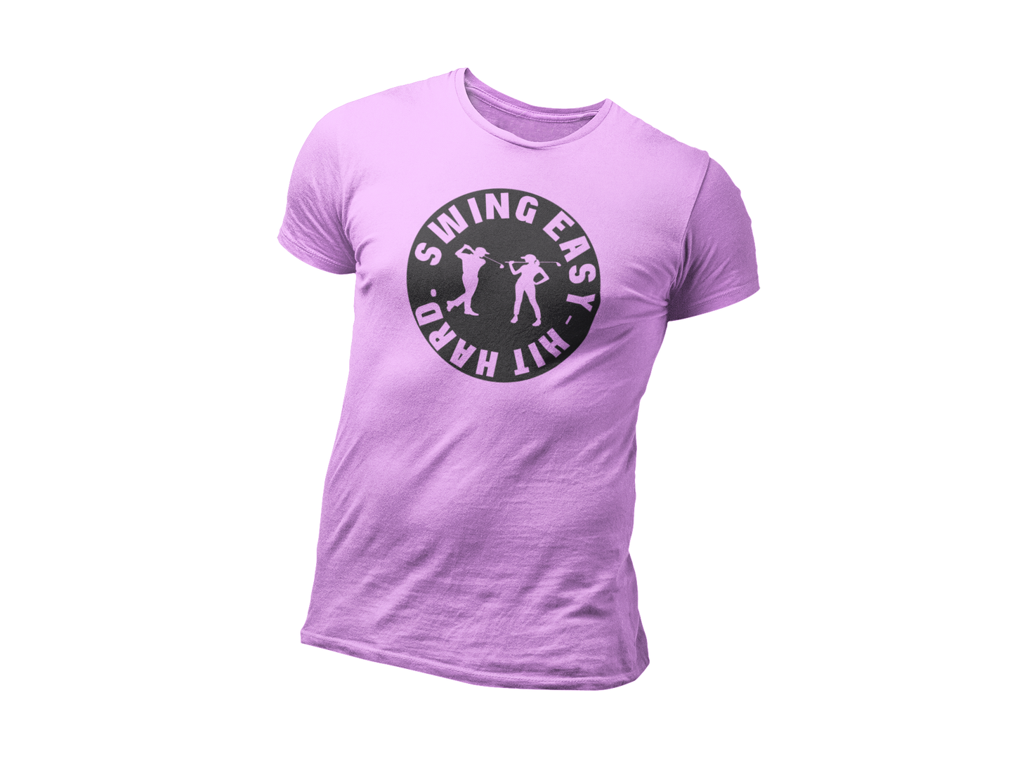 Swing Easy Hit Hard Golf T-Shirt & Hoodie – Fun Golfer Design for Men | Women | Teens
