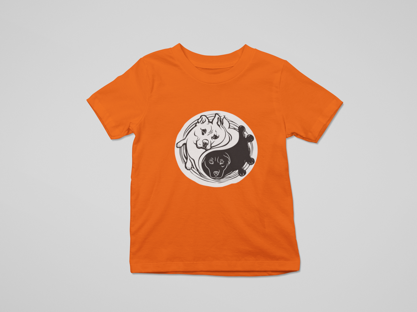Yin Yang Dog Style Tees and Hoodies