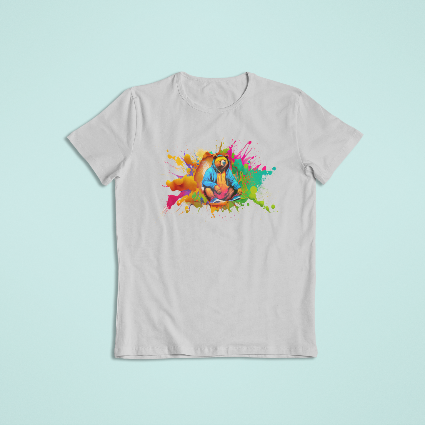 Bear Splash Toddler T-Shirts - All Toddler and Kid Sizes - Great Gift Idea - Unique and Colorful Tees - Stylish Apparel - Kid Friendly