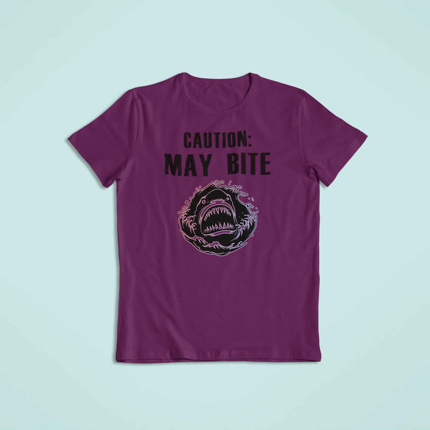 Caution May Bite Tshirts and Hoodie