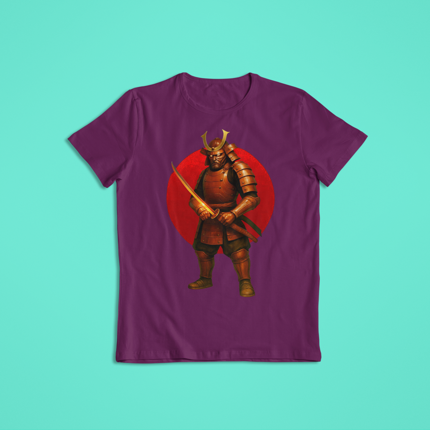 Red Sun Samurai Tshirts and Hoodie