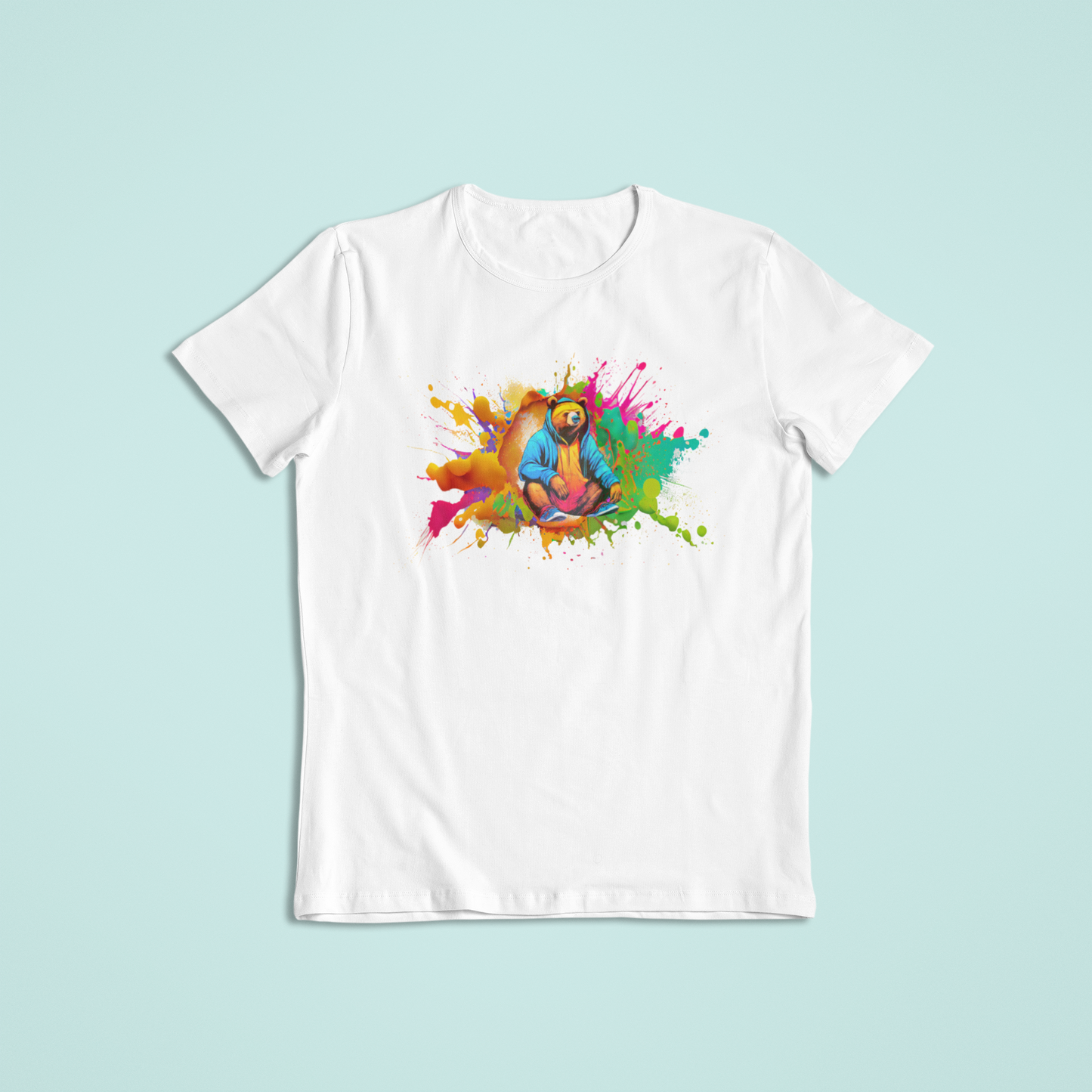 Bear Splash Toddler T-Shirts - All Toddler and Kid Sizes - Great Gift Idea - Unique and Colorful Tees - Stylish Apparel - Kid Friendly