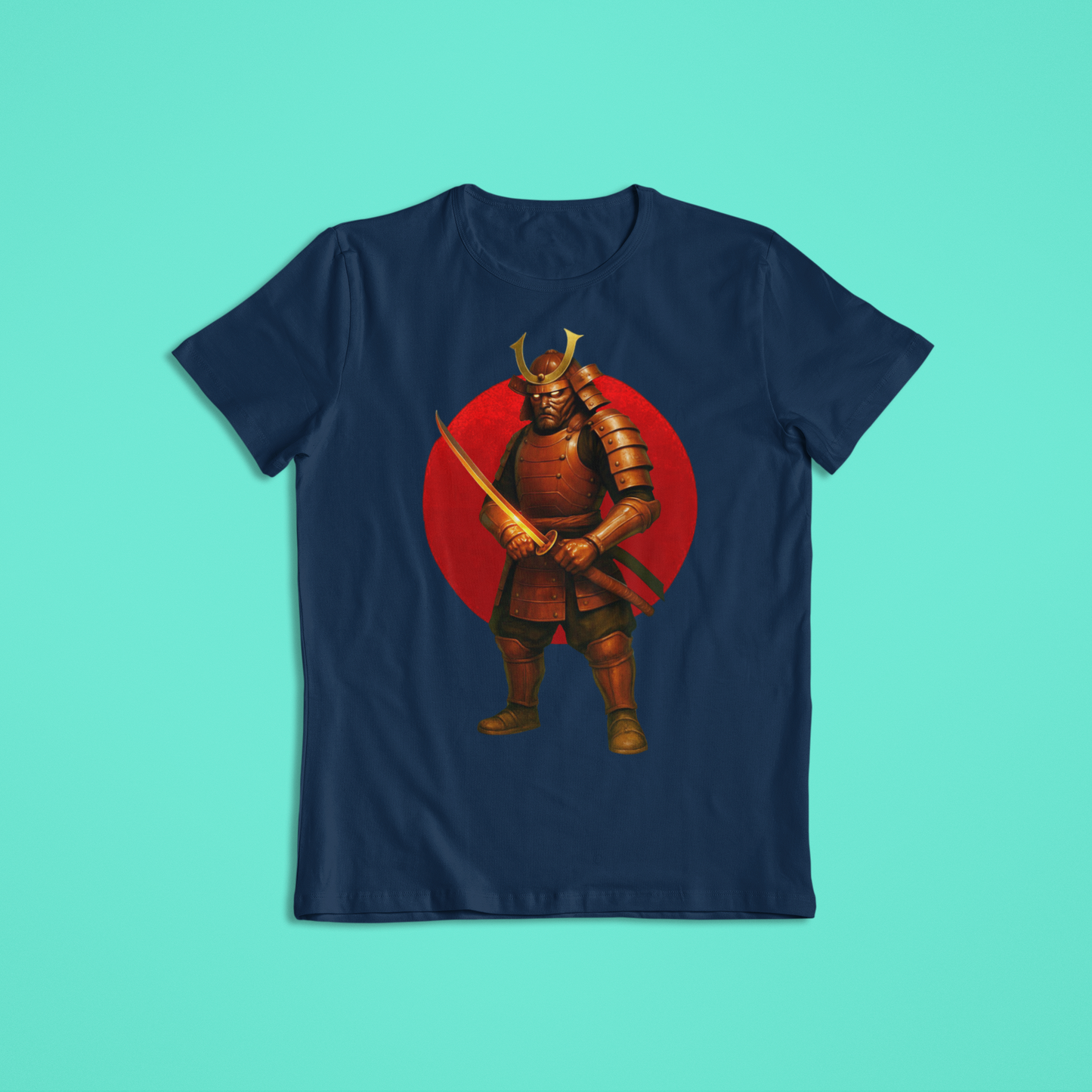 Red Sun Samurai Tshirts and Hoodie