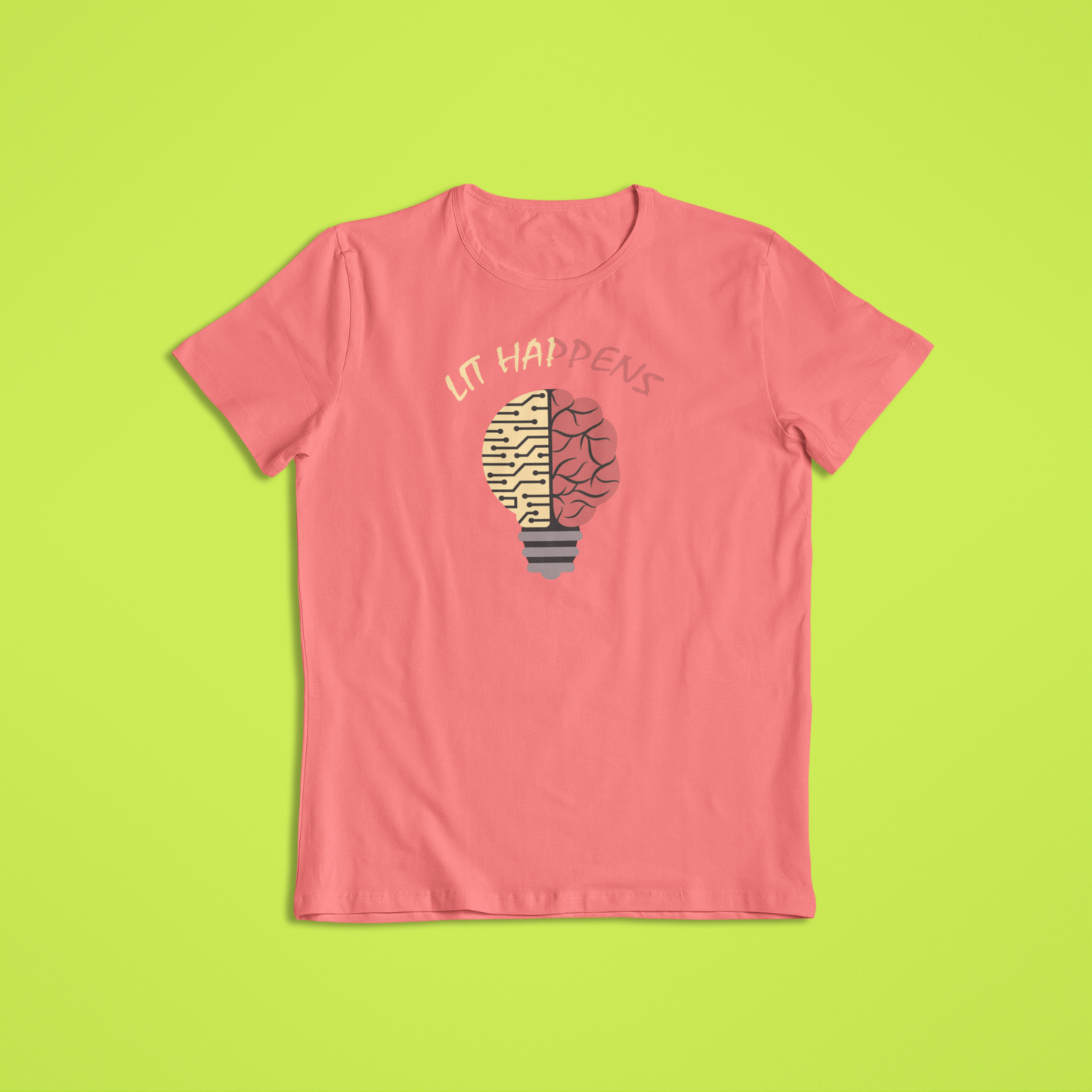 Funny "Lit Happens" TShirt and Hoodie