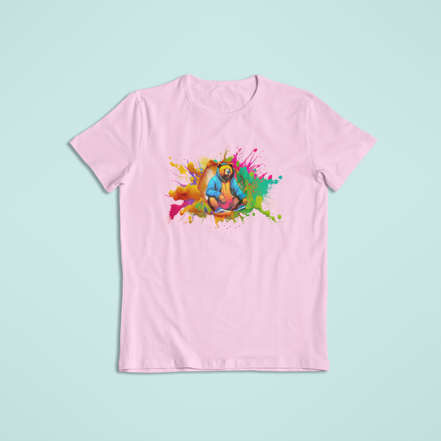 Bear Splash Toddler T-Shirts - All Toddler and Kid Sizes - Great Gift Idea - Unique and Colorful Tees - Stylish Apparel - Kid Friendly