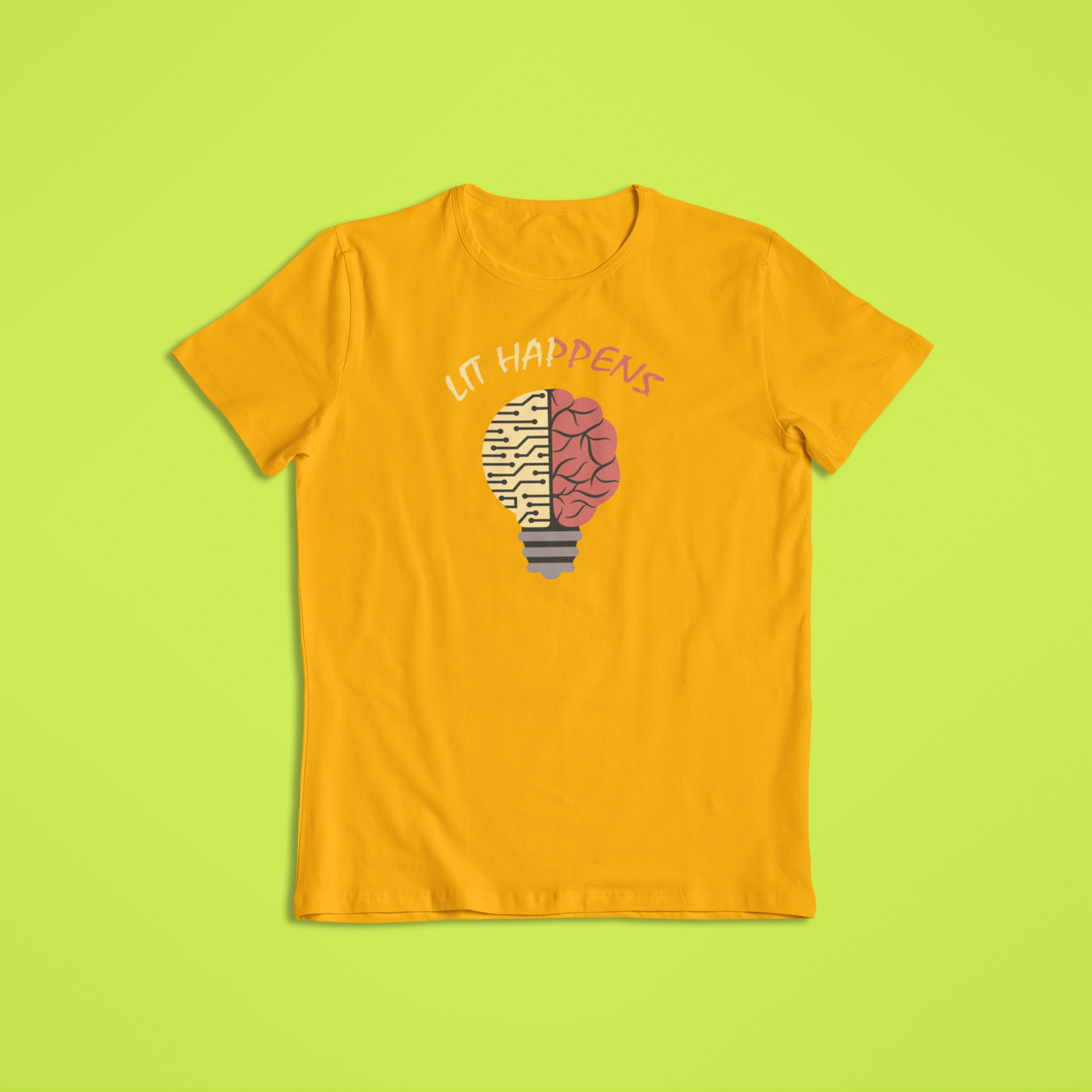 Funny "Lit Happens" TShirt and Hoodie
