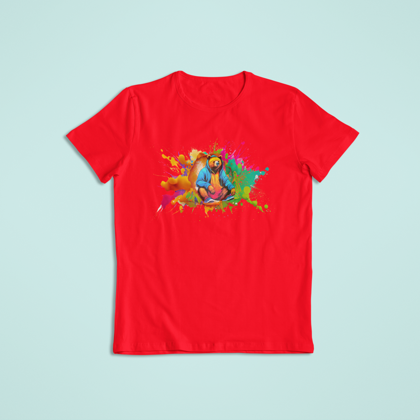 Bear Splash Toddler T-Shirts - All Toddler and Kid Sizes - Great Gift Idea - Unique and Colorful Tees - Stylish Apparel - Kid Friendly