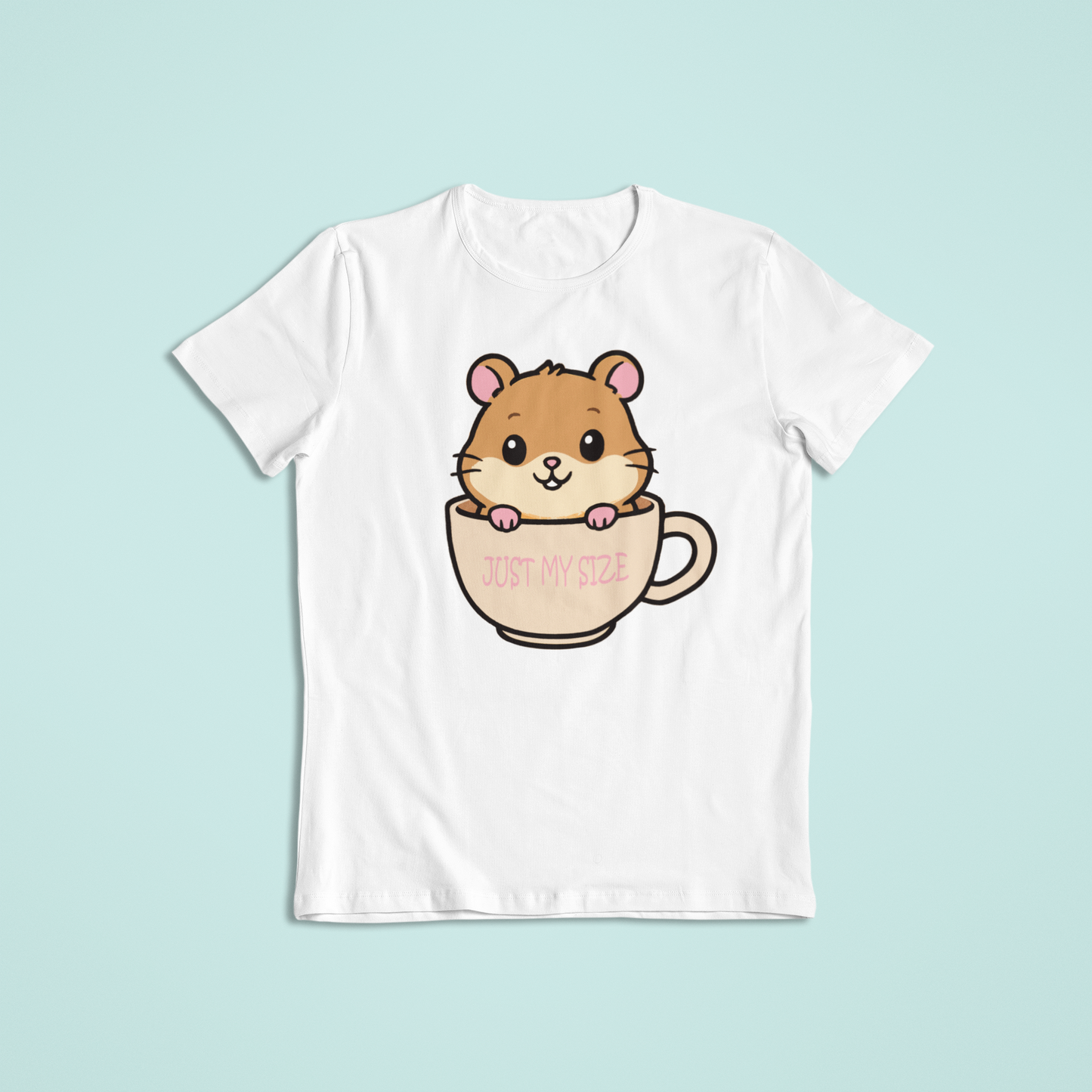 Funny Hamster in a Cup Tshirts and Hoodies