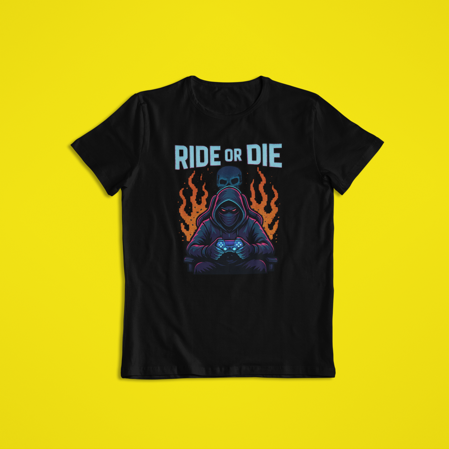 Ride or Die Gamer Skull