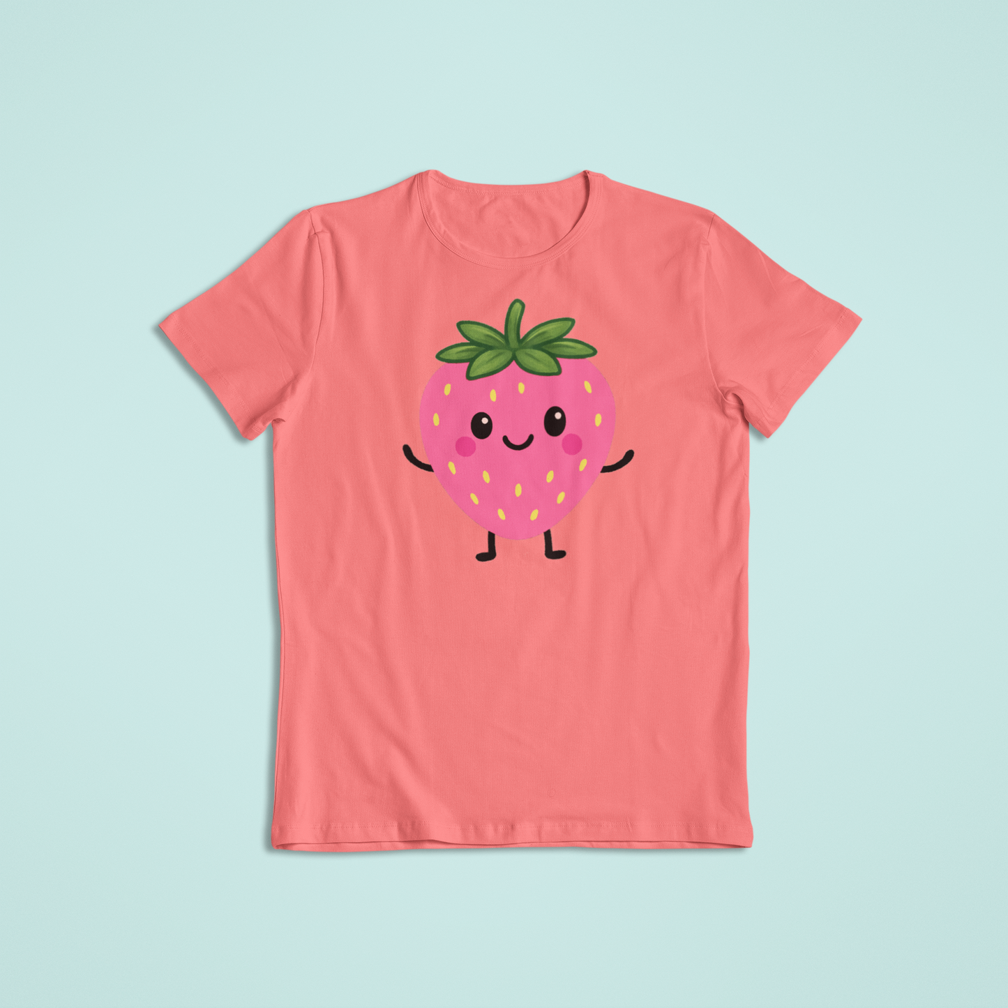 Strawberry Mascot Tshirts and Hoodies