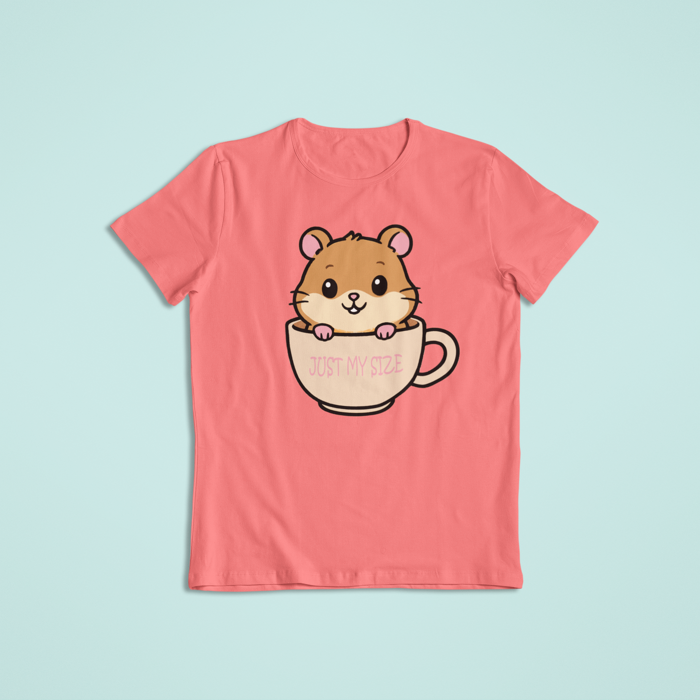 Funny Hamster in a Cup Tshirts and Hoodies