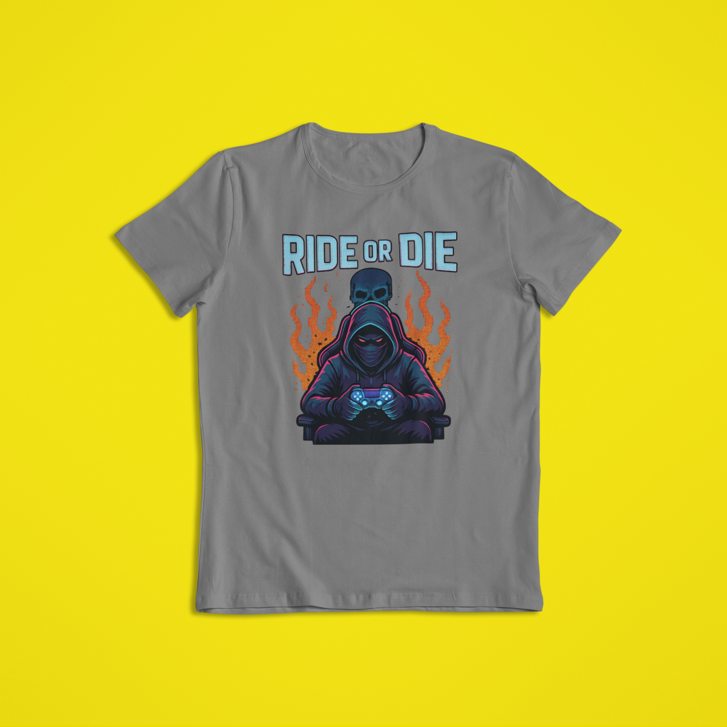 Ride or Die Gamer Skull