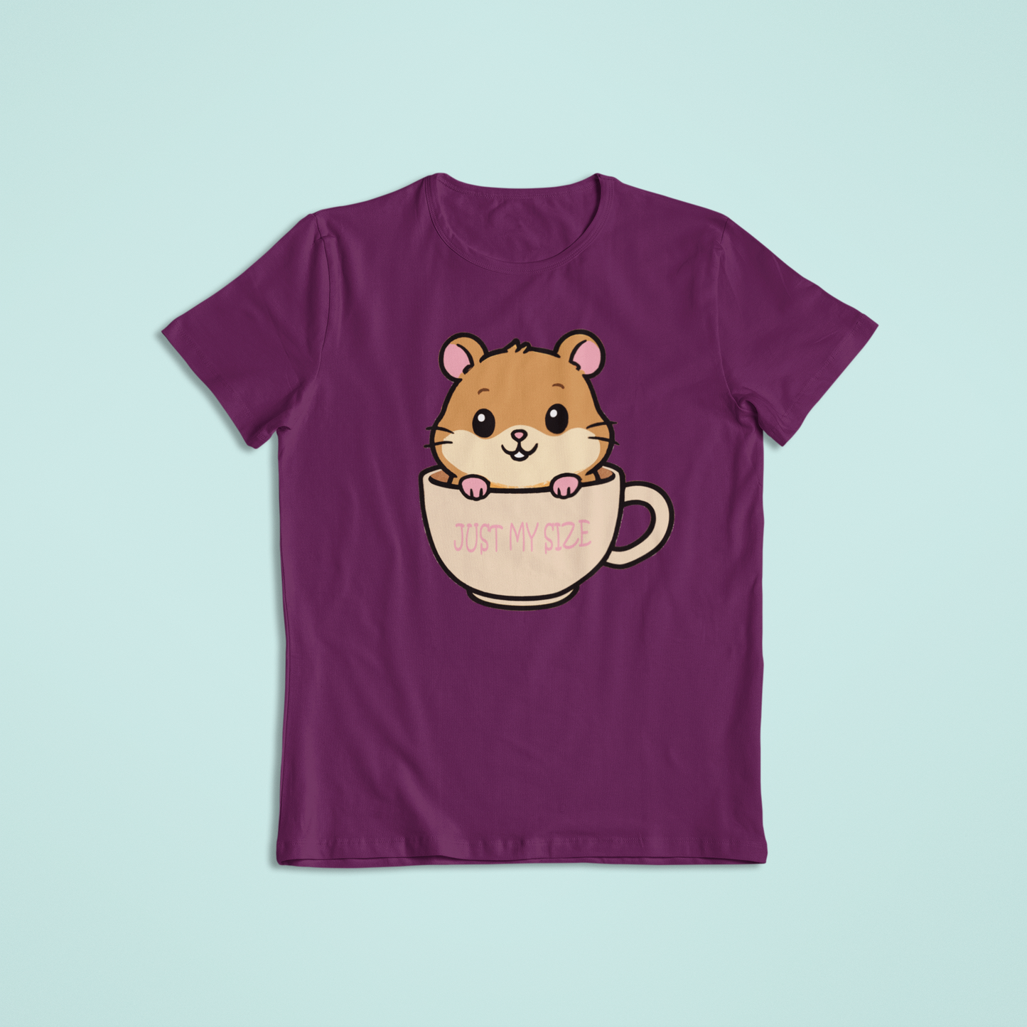 Funny Hamster in a Cup Tshirts and Hoodies