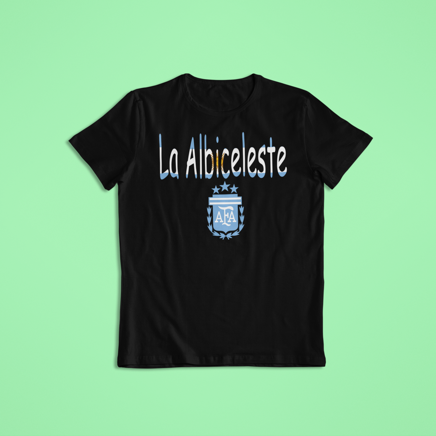 La Albiceleste Argentina Soccer Shirt & Hoodie | AFA Emblem Design | Argentina Football | World Cup