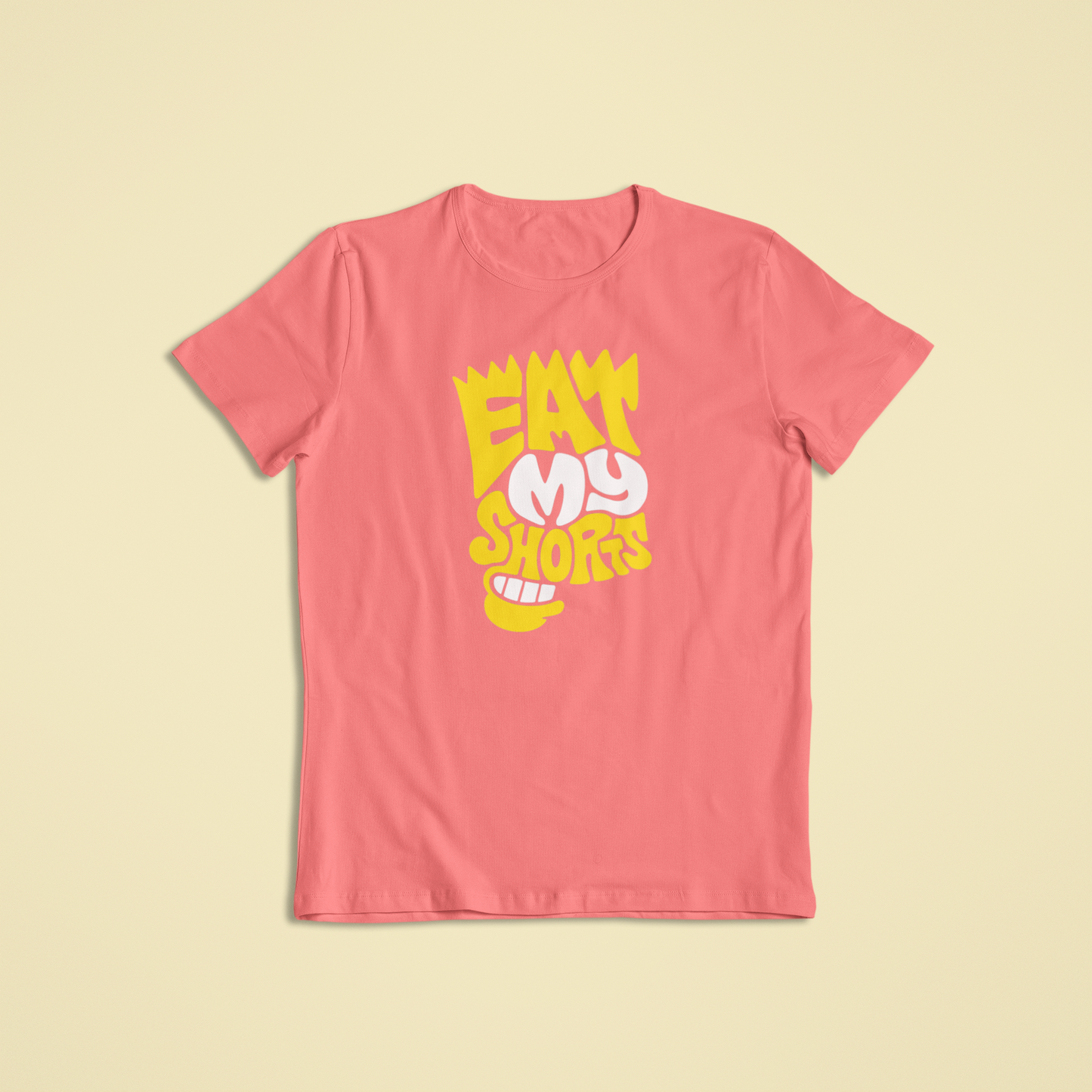Eat My Shorts T-Shirt Funny Retro Cartoon Inspired Graphic Tee & Hoodies for Men and Women Casual Streetwear Gift