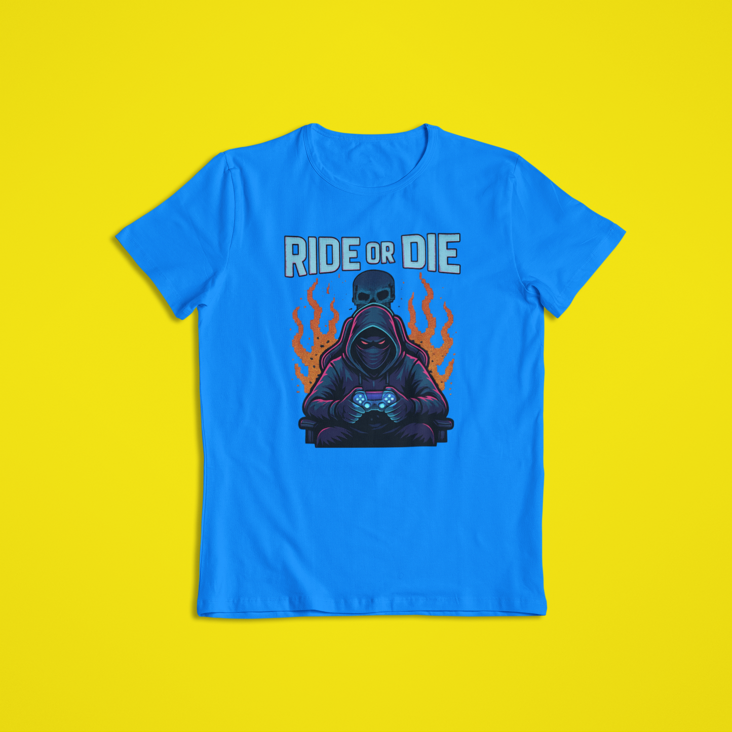 Ride or Die Gamer Skull