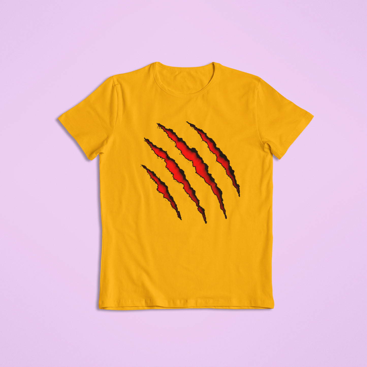 Red Claw Slash T-Shirt & Hoodie | Fierce Scratch Mark Graphic Tee | Monster Claw Apparel