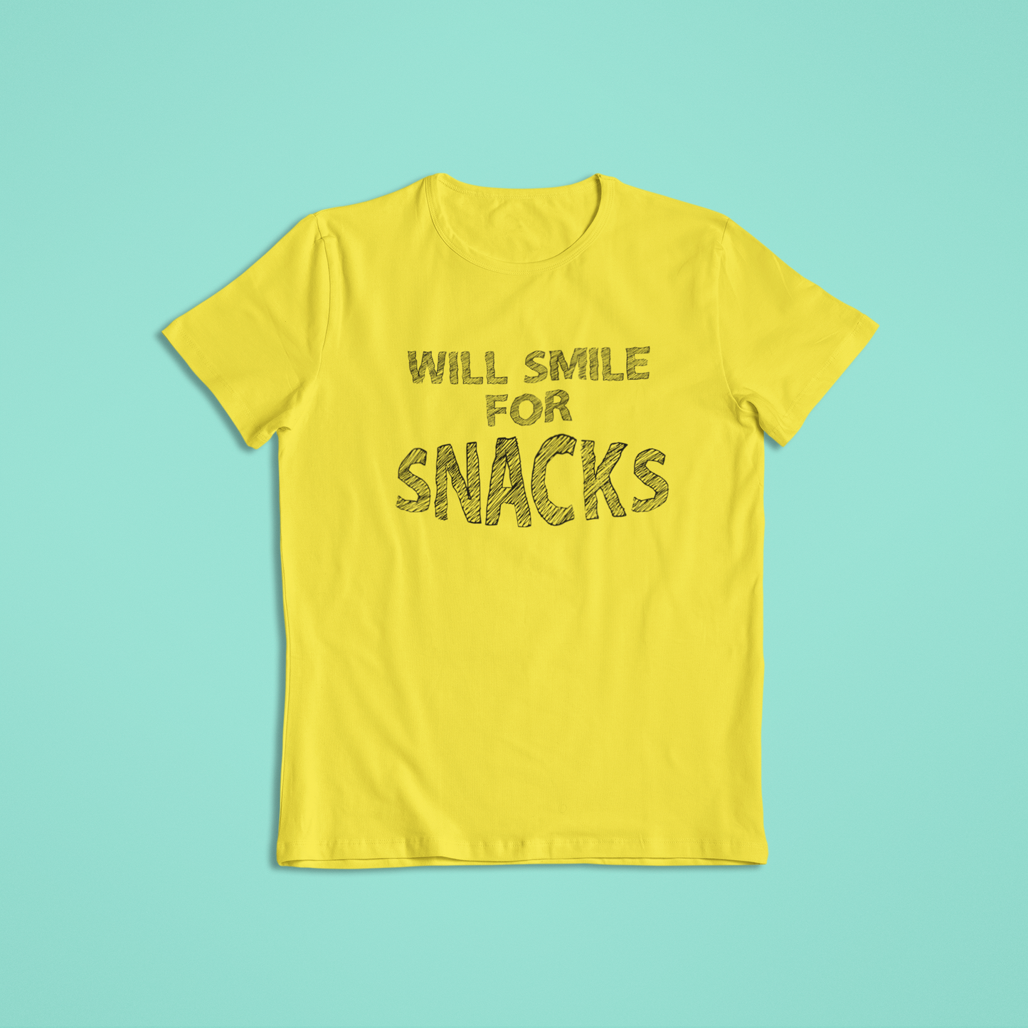 Will Smile for Snacks Tshirts and Hoodies