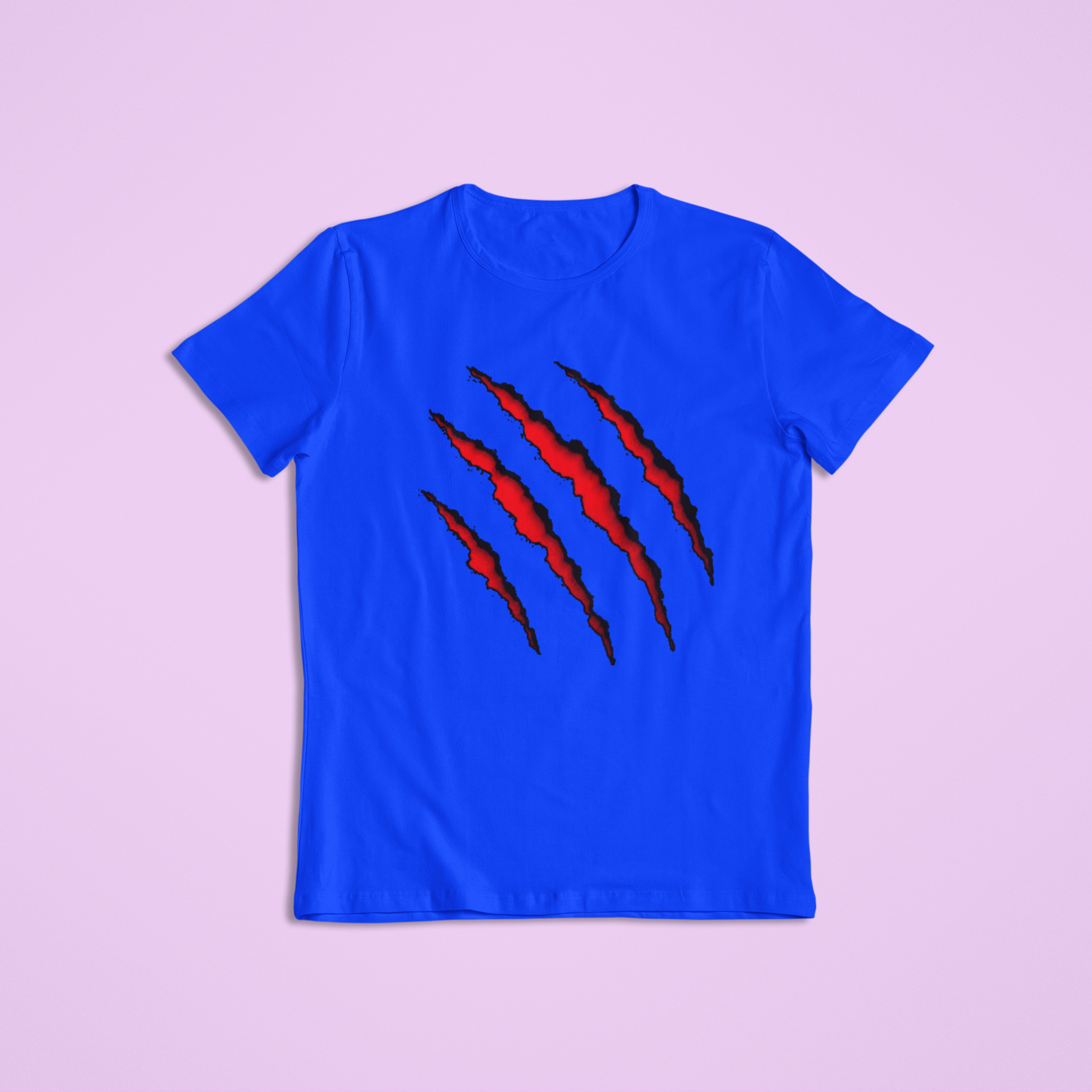 Red Claw Slash T-Shirt & Hoodie | Fierce Scratch Mark Graphic Tee | Monster Claw Apparel