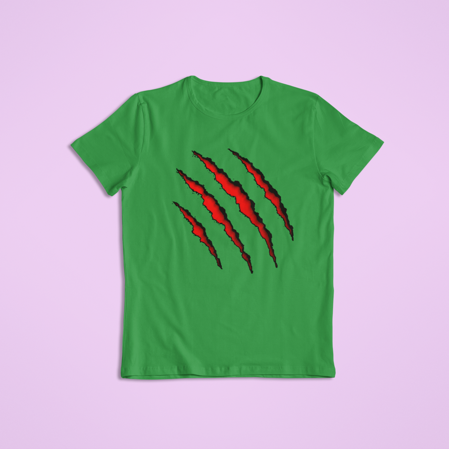 Red Claw Slash T-Shirt & Hoodie | Fierce Scratch Mark Graphic Tee | Monster Claw Apparel
