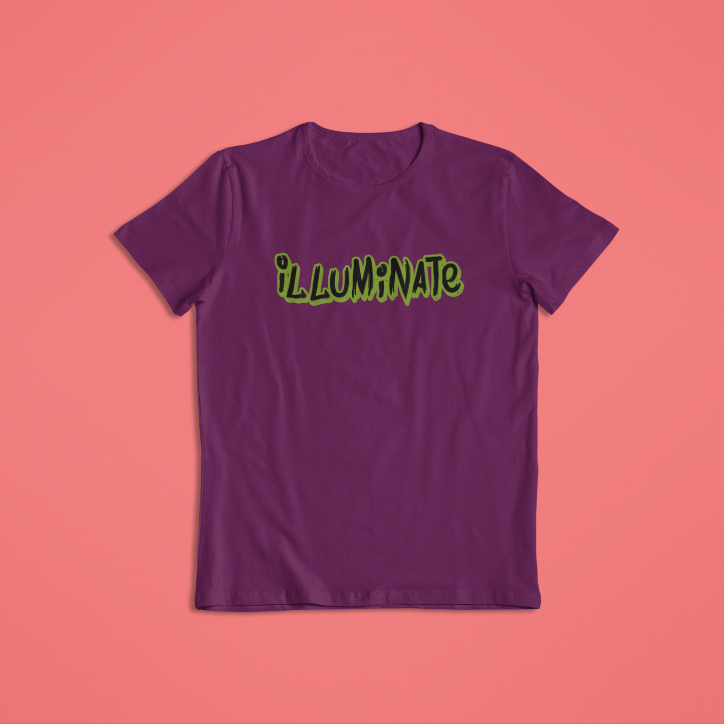 Illuminate Shirt or Hoodie – Positive Word Graphic – Short Sleeve, Long Sleeve, Hoodie – Unisex S–2XL