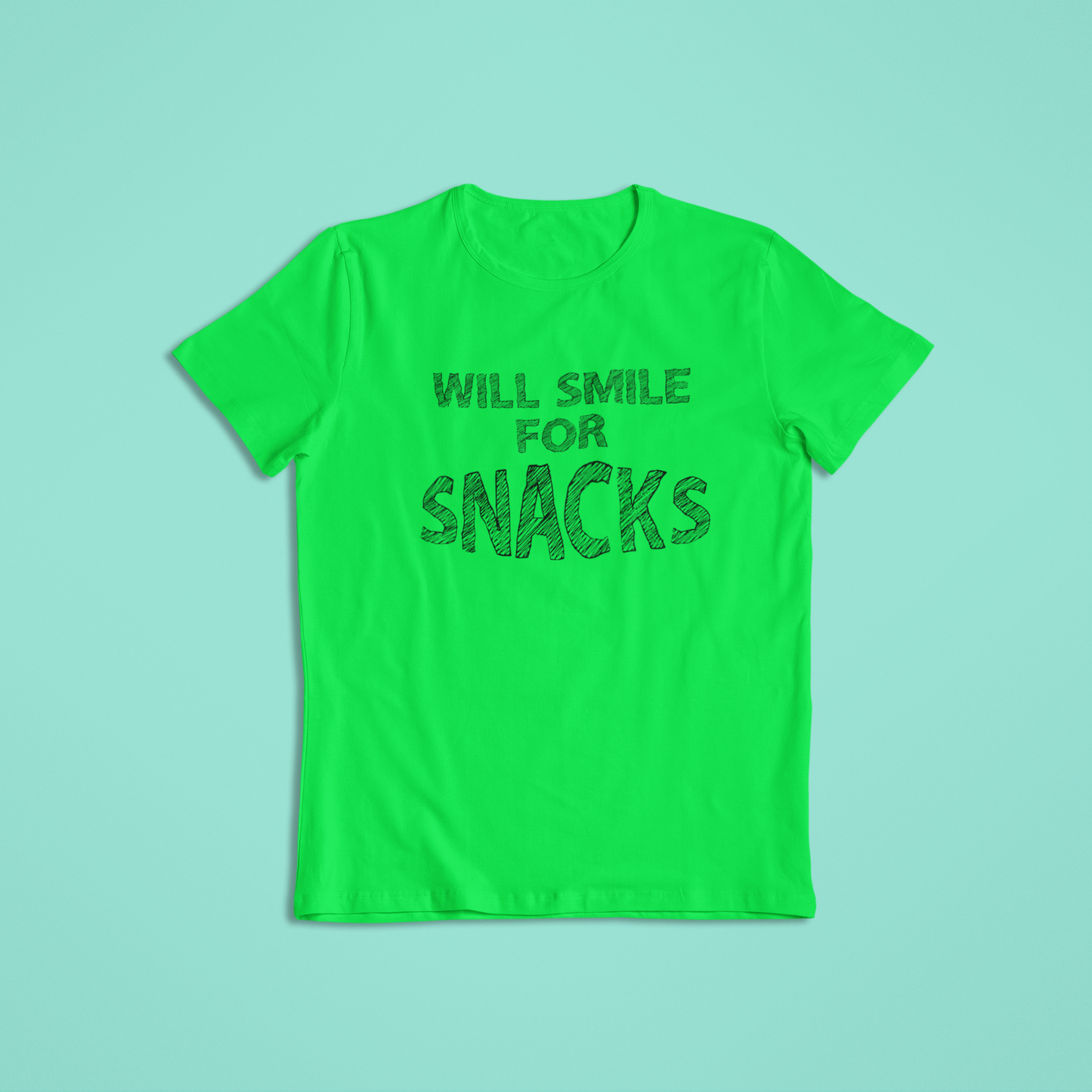 Will Smile for Snacks Tshirts and Hoodies