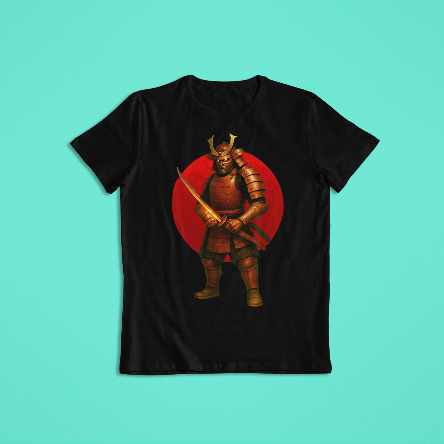 Red Sun Samurai Tshirts and Hoodie