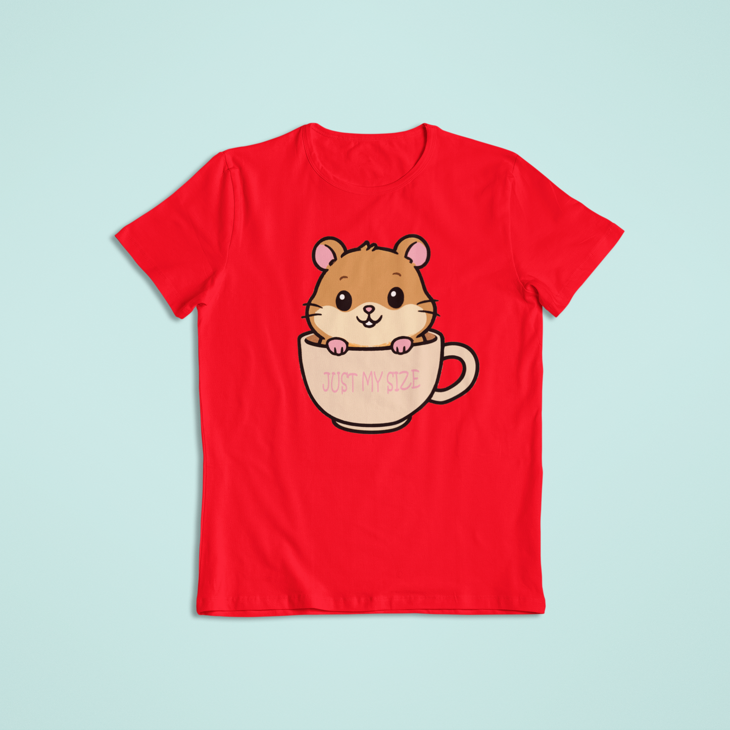 Funny Hamster in a Cup Tshirts and Hoodies