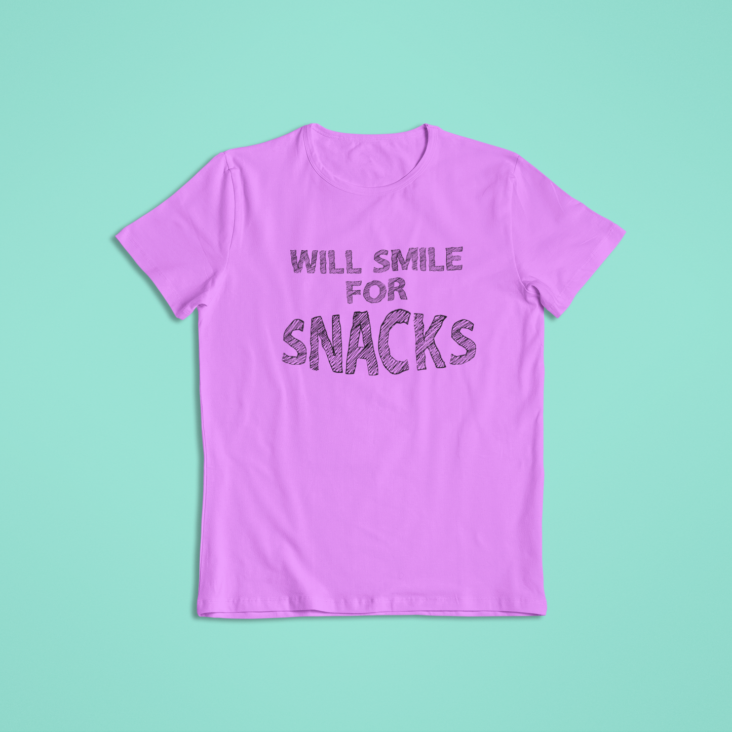 Will Smile for Snacks Tshirts and Hoodies
