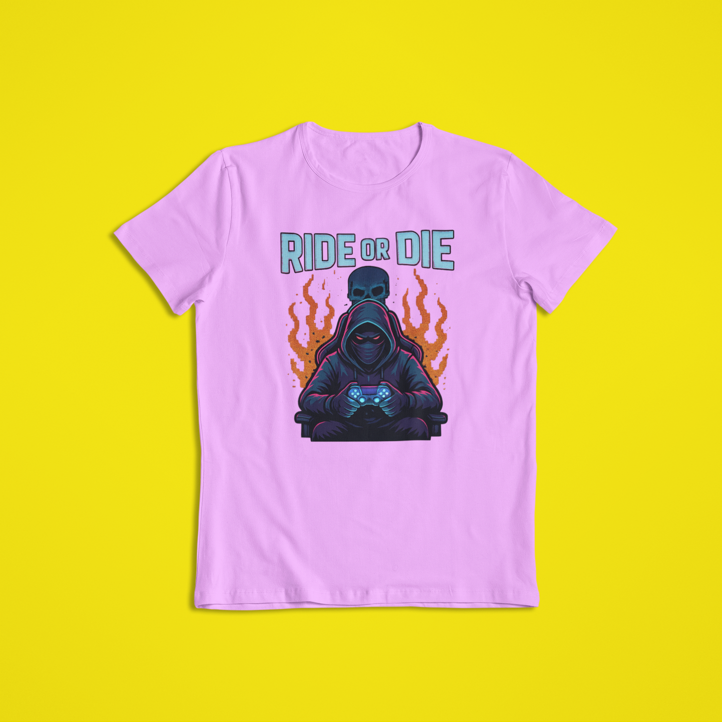 Ride or Die Gamer Skull