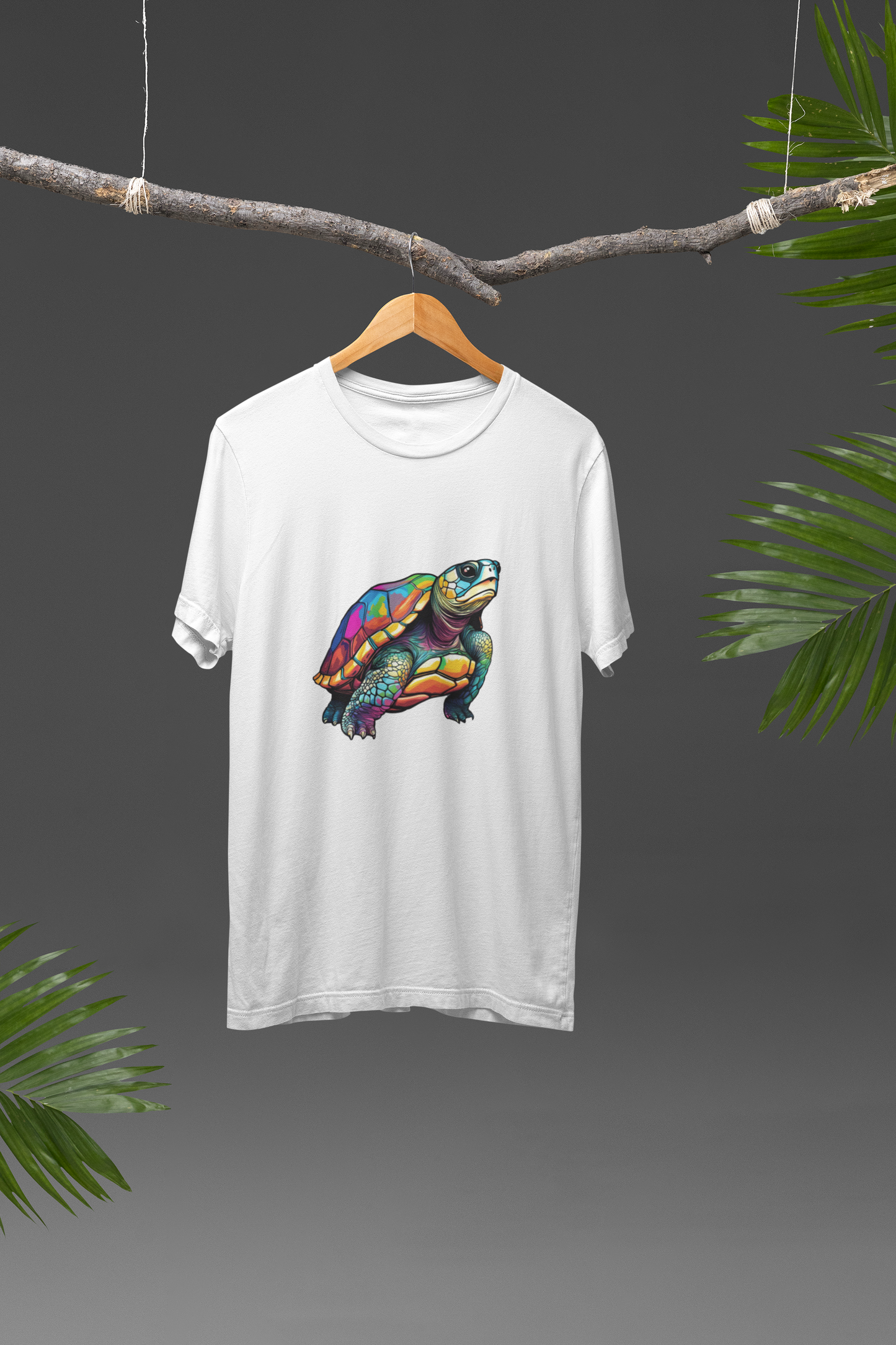 Vibrant Colorful Turtle
