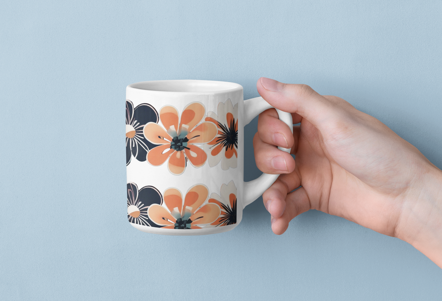 Floral Mugs