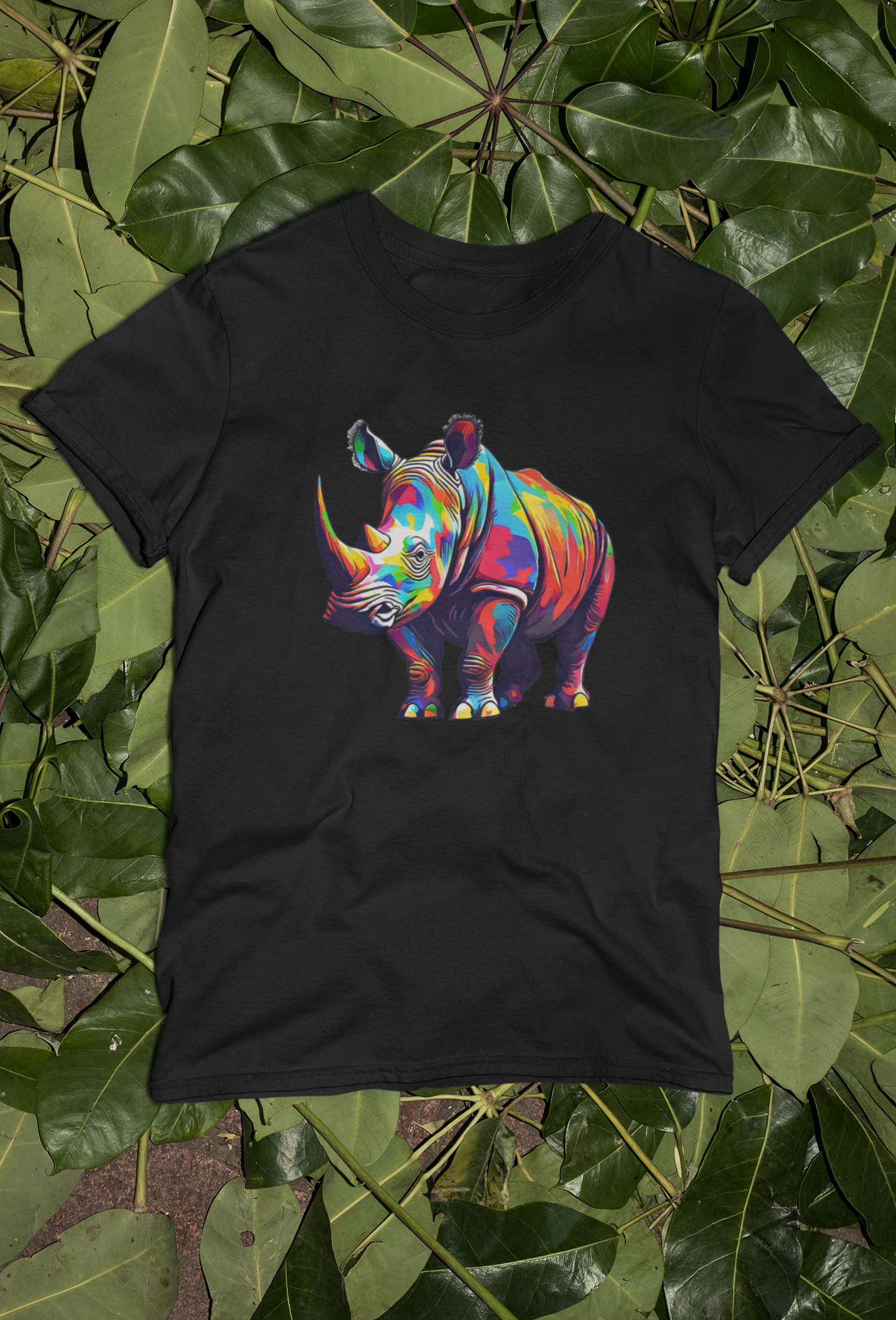 Animal Print Rhino Tshirts and Hoodies