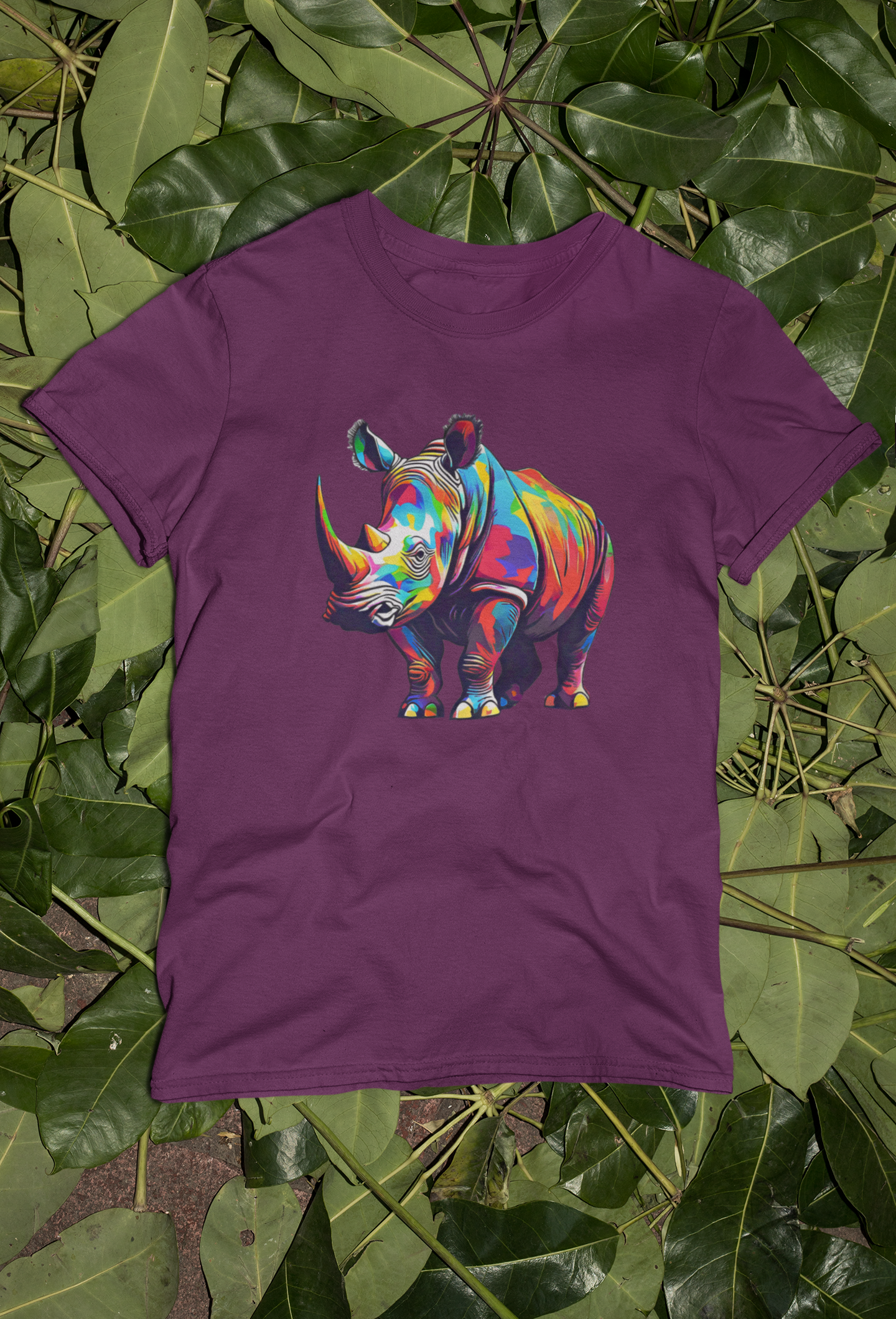 Animal Print Rhino Tshirts and Hoodies
