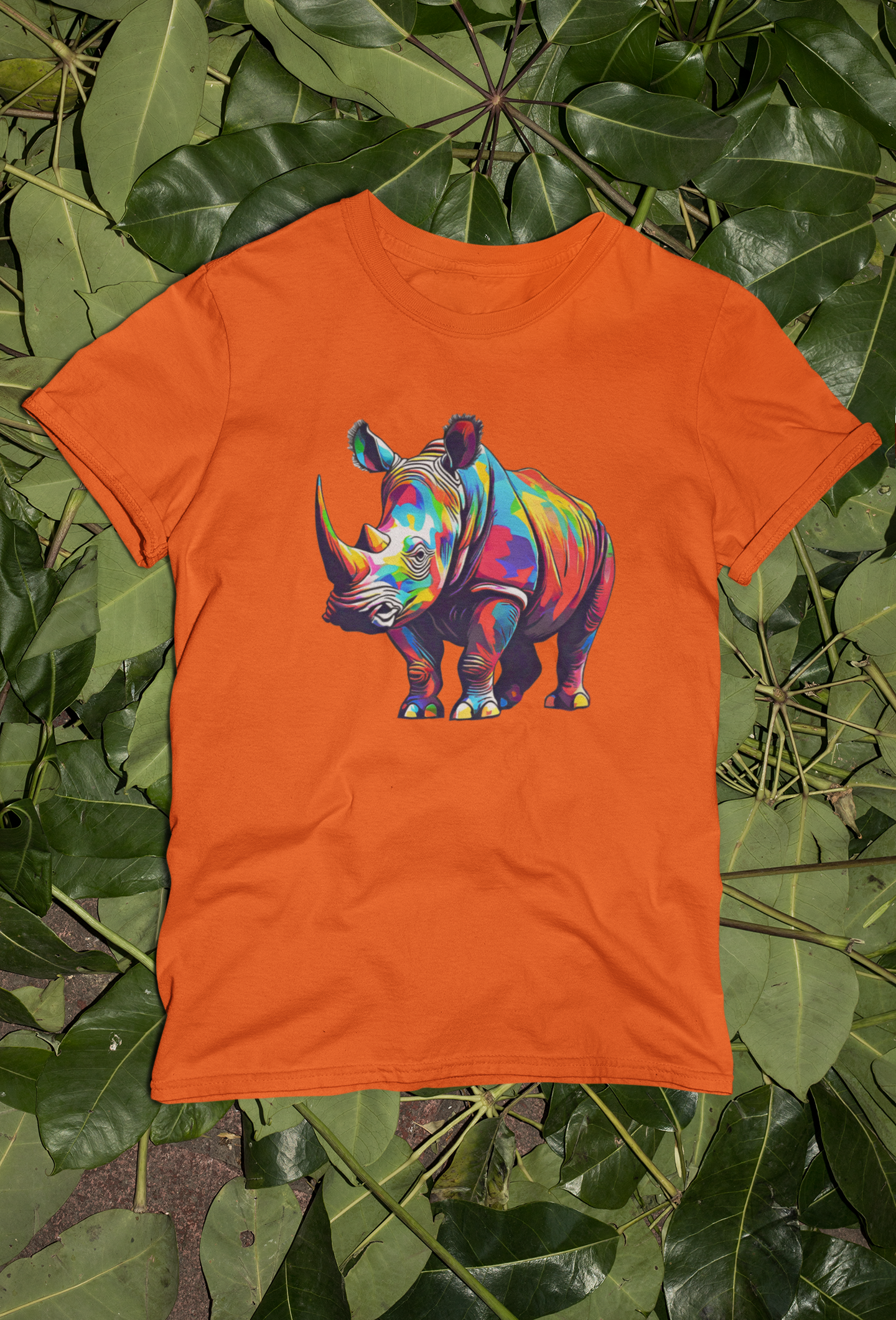 Animal Print Rhino Tshirts and Hoodies