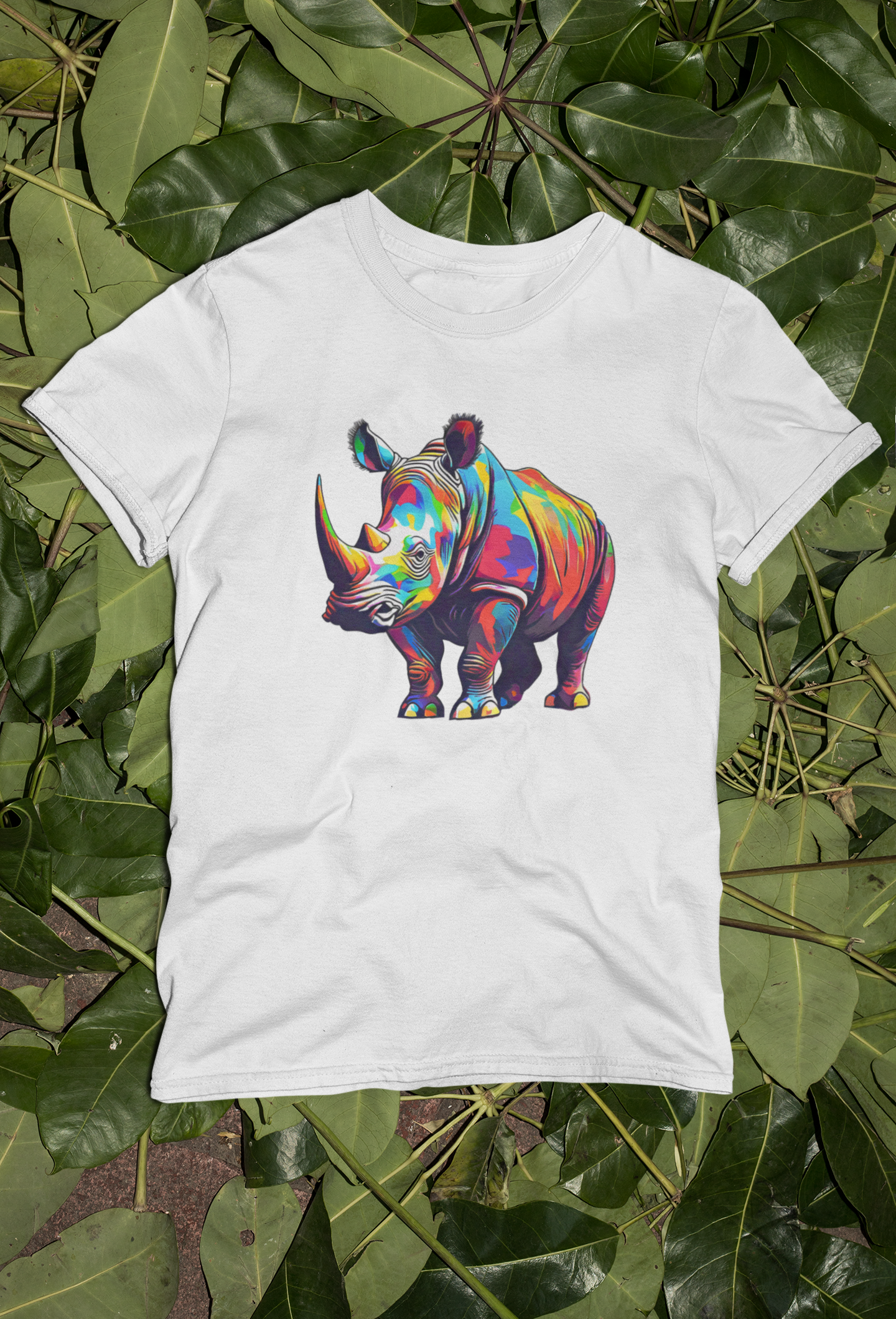 Animal Print Rhino Tshirts and Hoodies