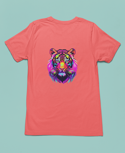 Vibrant Tiger Face