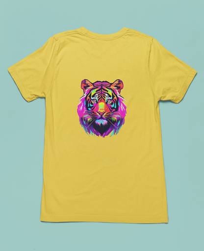 Vibrant Tiger Face