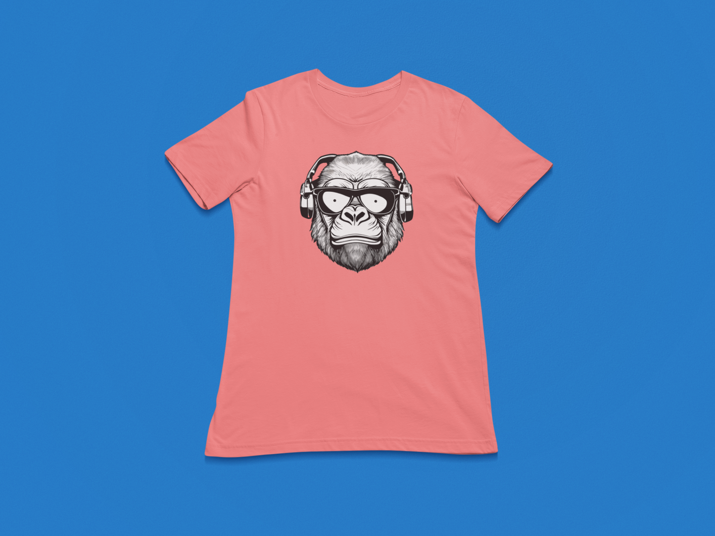 Hip Gorilla Headphoned Tees and Hoodies