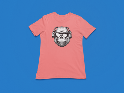 Hip Gorilla Headphoned Tees and Hoodies