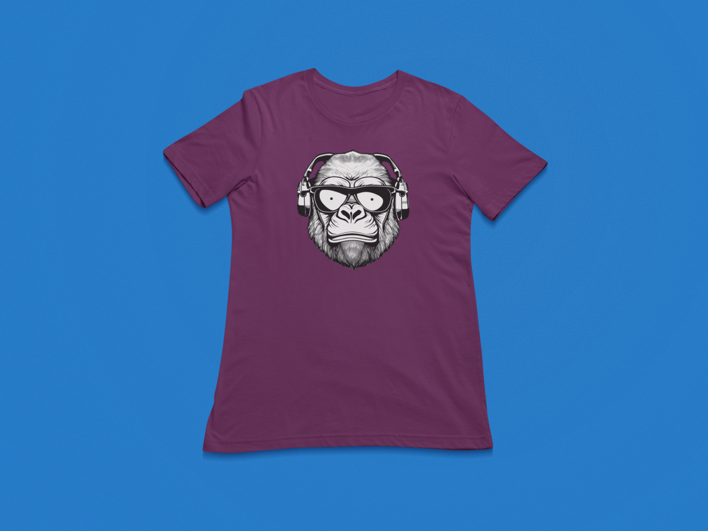 Hip Gorilla Headphoned Tees and Hoodies