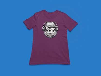 Hip Gorilla Headphoned Tees and Hoodies