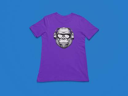 Hip Gorilla Headphoned Tees and Hoodies