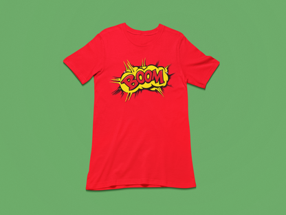 Comic Boom Tees and Hoodies