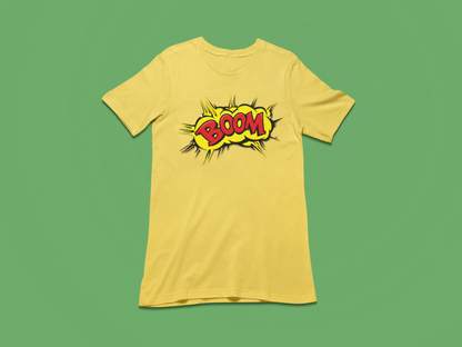 Comic Boom Tees and Hoodies