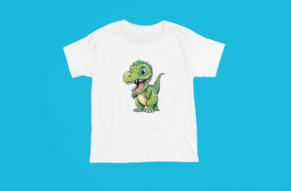 Cute Green Dinosaur For Youth and Adults - Tshirts - Hoodies