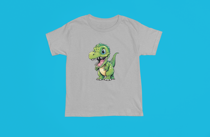 Cute Green Dinosaur For Youth and Adults - Tshirts - Hoodies